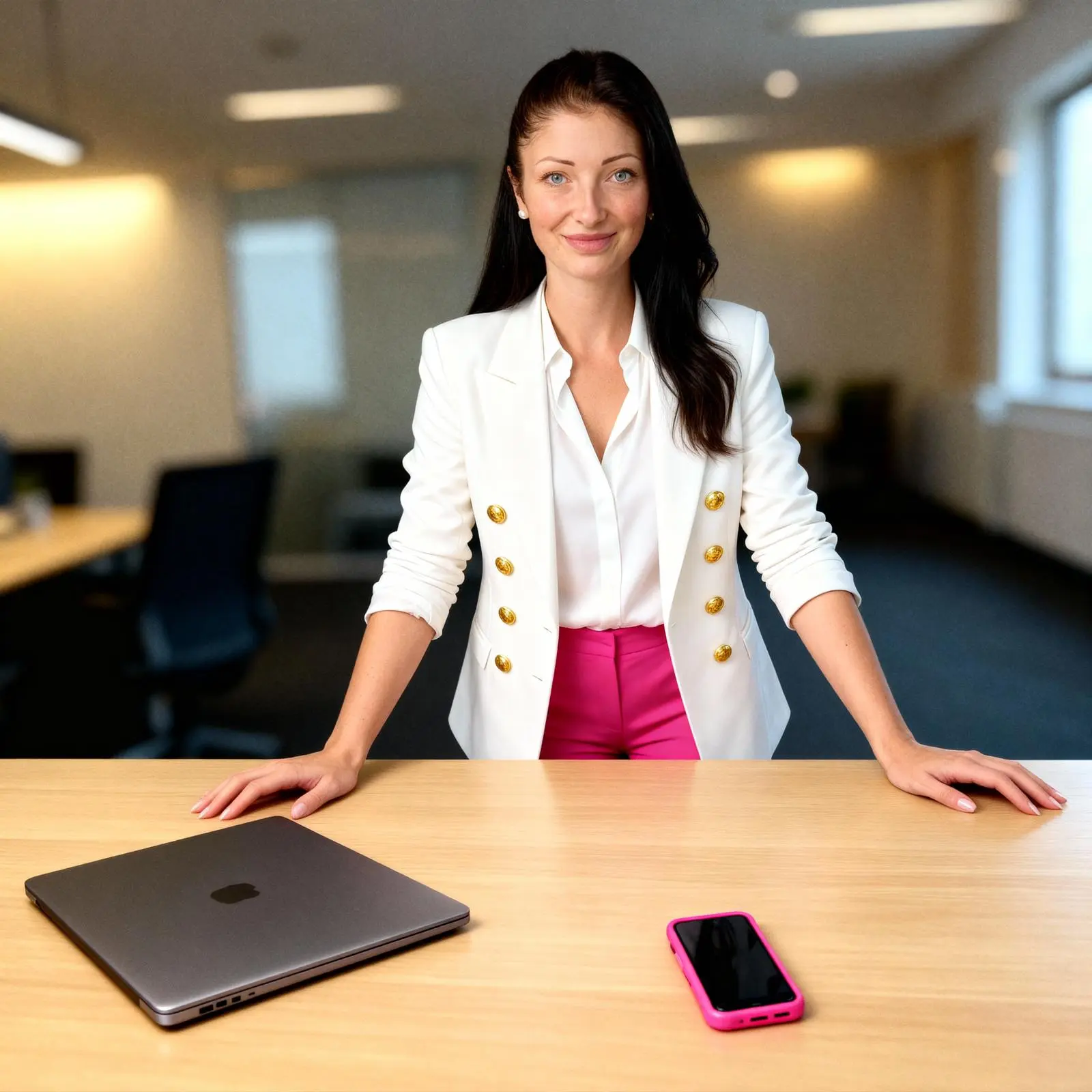 beauty-experts-akademie-melissa-bauer-am-schreibtisch-mit-laptop-und-handy